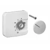 ALRE Reflex JZ-001.200/BJ SI/SI linear G9990490 afdekset, zuiver wit glanzend