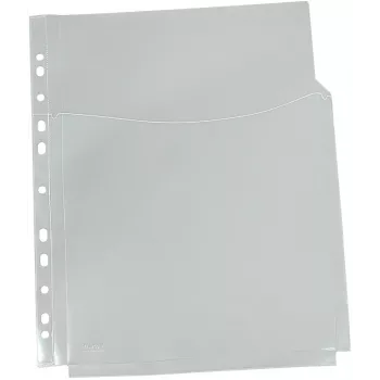 Eichner 10 documenthoezen A4 transparant glad
