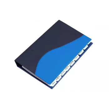 Eichner visitekaarthouder slim blauw, 1 stuk