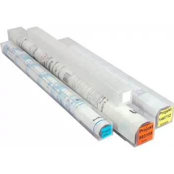 Eichner plankoker 4,5 cm transparant – opbergkoker voor documenten
