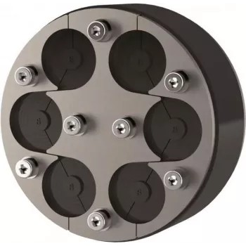Hauff-Technik HRD 125-SG-6/6-31 kabelinvoersysteem voor 6 kabels