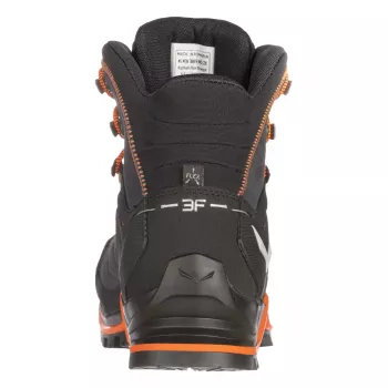 SALEWA Mountain Trainer Mid GTX Wandelschoenen - Asphalt/Fluo Orange - UK 10 (EU 44.5)