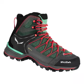 Salewa Mountain Trainer Lite Mid GTX Dames Wandelschoenen - Cactus/Fluo Coral - EU 40.5