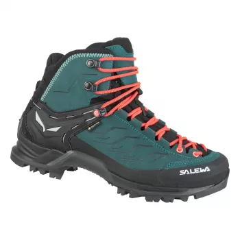 SALEWA Women's Mtn Trainer Mid GTX wandelschoenen - Atlantic Deep/Ombre Blue - UK 6.5 (40)