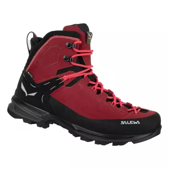 Salewa MTN Trainer 2 Mid GTX Dames Wandelschoenen - Red Dahlia/Zwart - UK 5 (EU 38)