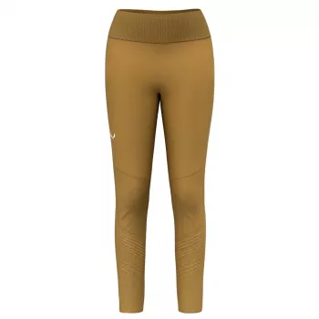 Salewa Pedroc Dry Resp Hybrid Tights - Golden Brown - Maat M/L