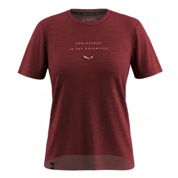 Dames Shirt Salewa Eagle Eitd AM T-shirt