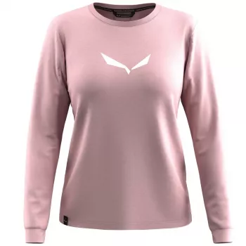 Salewa Eagle Solidlogo Dry Tee dames T-shirt - Zephyr, XS