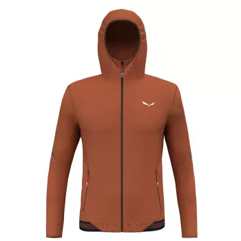Salewa Pedroc PL Hooded jas - Bombay Brown