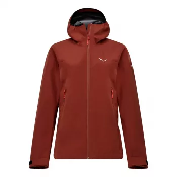 SALEWA Puez GTX 3L EPE dames hardshelljack Etruskisch rood EU 36 (S)
