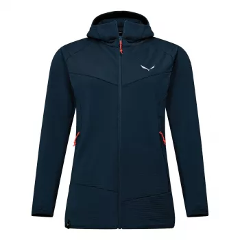 SALEWA Puez Altavia Fleece Hoody Navy Blazer dames 36