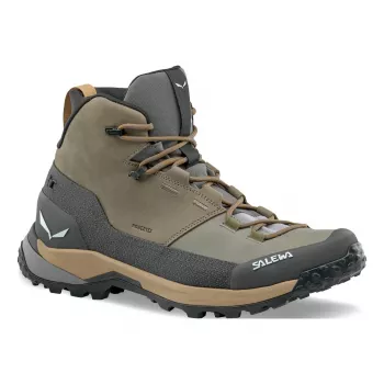 SALEWA Puez Leather schoenen PTX - Bungee Cord / Onyx - UK 7.5 (EU 41)