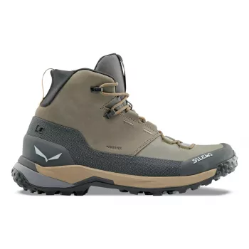 SALEWA Puez Leather Mid PTX wandelschoenen - Bungee Cord/Onyx - UK 45