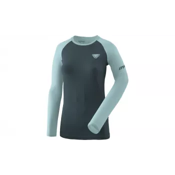 SALEWA dames Dynafit Alpine Pro L/S Tee - Cloud Blue, maat L