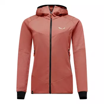 Salewa Sella Crevasse HD jas dames - Desert Pink - L