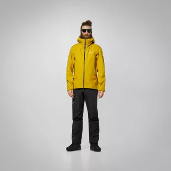 SALEWA Ortles GTX 3L Jacket heren Golden Brown EU 48 M