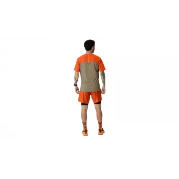 SALEWA Dynafit Alpine Pro S/S Tee hardloopshirt - Fallen Rock - maat L