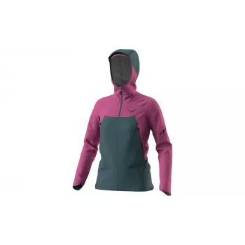 SALEWA dames Dynafit Transalper 3L jas - Magenta, maat S
