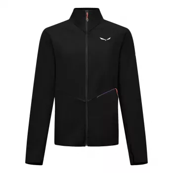 Salewa Pedroc Dst Light Jacket Dames Softshell - Black Out, maat S