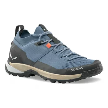 Salewa Puez 2 Knit Ptx Low Wandelschoenen - Java Blue/Black, maat 43