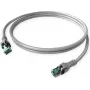 ZVK GMBH DualBoot Cat.6A S/FTP Push-Pull patchkabel, grijs, 7,5 m