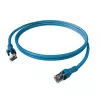 EasyLan saCon DualBoot patchkabel S/FTP blauw 2,00m Cat.6A - FTP - SFTP