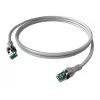 EasyLan saCon DualBoot patchkabel S/FTP blauw 2,00m Cat.6A - FTP - SFTP