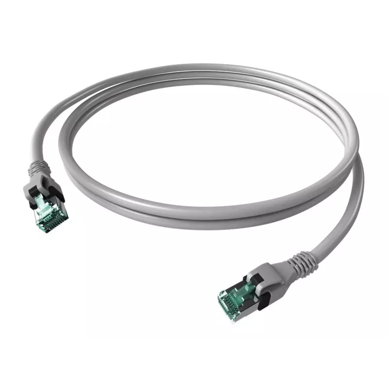 EasyLan saCon DualBoot patchkabel S/FTP blauw 2,00m Cat.6A - FTP - SFTP