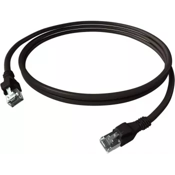 EasyLan CPP1OSASAS0020 DualBoot Push patchkabel Cat.6A S/FTP zwart 2,0m