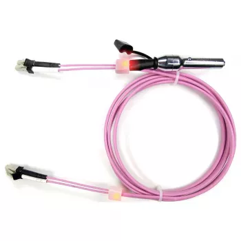 EASYLAN OM4 glasvezel-patchkabel 10 m LC duplex naar SC duplex LSZH violet