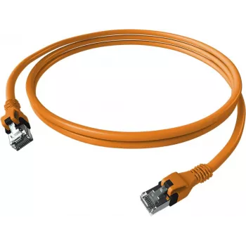 EasyLan saCon DualBoot-patchkabel S/FTP oranje 5,00m Cat.6A