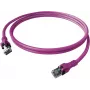 EASYLAN CPP1OVAVAV0050 DualBoot Push-patchkabel Cat.6A S/FTP afgeschermd violet 5,0m