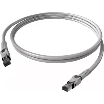EASYLAN VarioBoot Cat.6A S/FTP patchkabel, grijs, 7,5 m