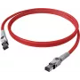 EasyLan VarioBoot patchkabel Cat.6A S/FTP rood 2,0 m