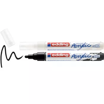 EDDING 5100 Acrylmarker gemengde kleuren 2,0 - 3,0 mm, 2 stuks (4-5100-2)