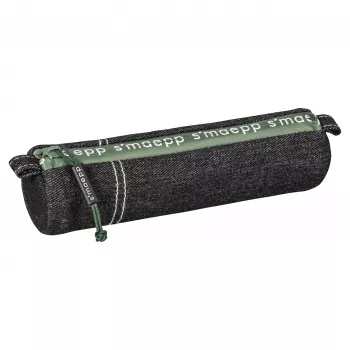 BRUNNEN s'maepp Street Style etui, zwart, polyester, rits