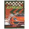 BRUNNEN Fast Wheels documentenmap A4 rood/groen
