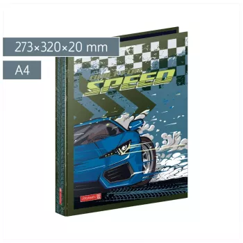 Brunnen Fast Wheels ringband, blauw