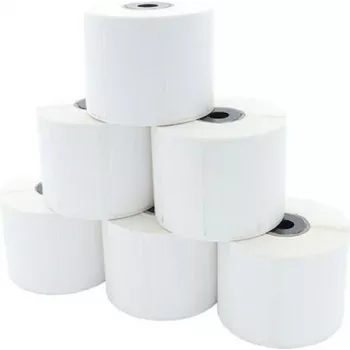 ARTDEV rol direct thermische etiketten 56x25mm D79mm kern 12/25 1000 etiketten/rol