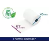 ARTDEV thermorol - 57mm x 25m, 12mm kern, wit