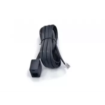 ARTDEV RJ12 verlengkabel 3m zwart - telefoonverlengkabel
