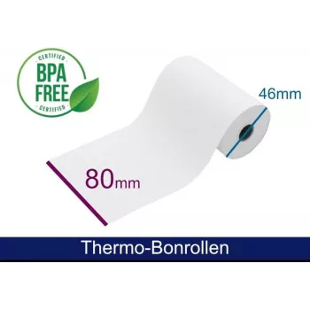 ARTDEV Thermische rol - 80x46x12 B/D max./K wit 55g 25m
