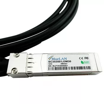 BlueOptics SFP-10G-DAC-0.5M-TL-BL compatibele BlueLAN DAC SFP+ kabel 0,5m