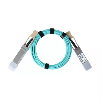 BLUEOPTICS TP-Link QSFP-AOC-3M compatibele QSFP Active Optical Cable (AOC), 40GBASE-SR4, 3m, zwart