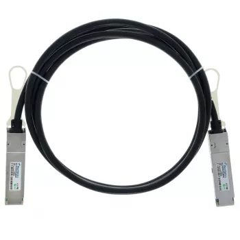 BlueOptics Ruckus E40G-QSFP-QSFP-P-0101 Compatibele BlueLAN DAC QSFP+-kabel - 1m