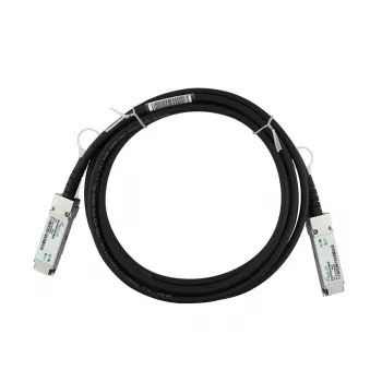 BlueOptics Ruckus E40G-QSFP-C-0501 Compatibele BlueLAN DAC QSFP passieve koper twinax-kabel 0,5m 40Gbps