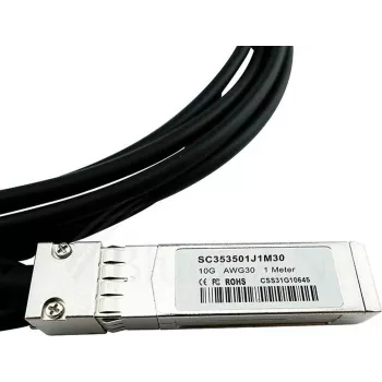 BlueOptics compatibele Panduit PSF1PXD5MBU BlueLAN 10GBASE-CR passieve SFP+ naar SFP+ Direct Attach kabel, 5m, AWG24 (PSF1PXD5MBU-BL)