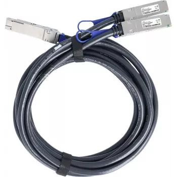 BlueOptics M-Series R8M57A compatibele BlueLAN QSFP56 direct attach breakout kabel, 2m, AWG26, passief