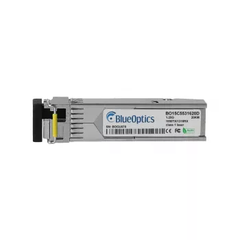 BlueOptics TP-Link SM321A Compatibele SFP-transceiver, LC-simplex, 1000BASE-BX-D, singlemode vezel, TX1550nm/RX1310nm, 20 km