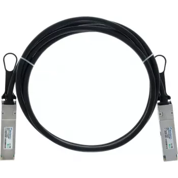 BlueLAN passieve QSFP112 Direct Attach-koperkabel, 400GBASE Ethernet, InfiniBand, 1,5m (BOQ1Q101X1.5M-BL)